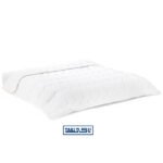 White fiber duvet