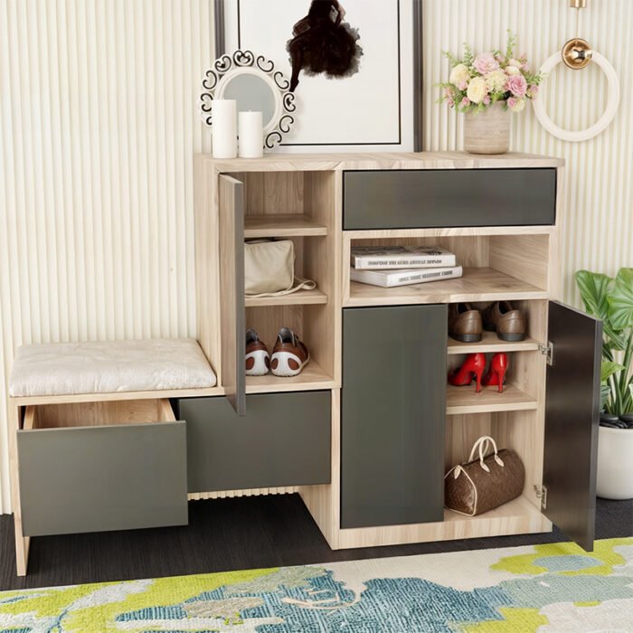 Shoe Cabinet 100×135 cm – ST-SH-02 - Image 2