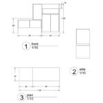 Shoe Cabinet 100×135 cm – ST-SH-02 - Image 5