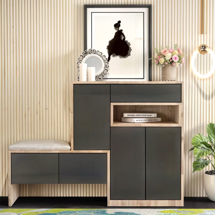 Shoe Cabinet 100×135 cm – ST-SH-02 - Image 1