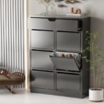 Shoe Cabinet 90×135 cm – ST-SH-04 - Image 2