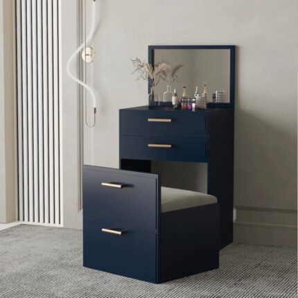 Modern Vanity with Mirror and Storage Unit ST-UN-02