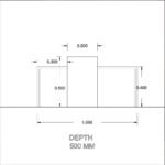 Coffee Table 100×50 cm – TB-COF-01 - Image 2
