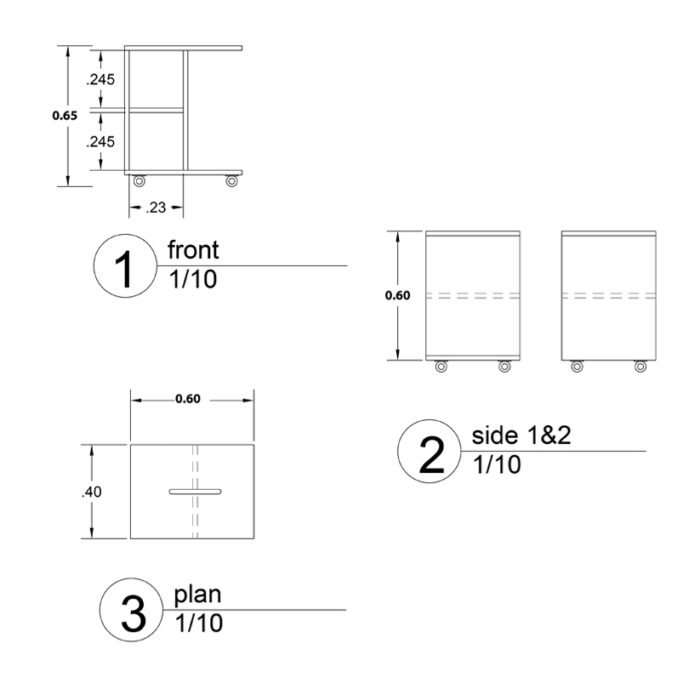Modern Side Table TB-SD-01 - Image 3