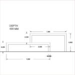 TV Table 165×50 cm – TB-TV-01 - Image 2