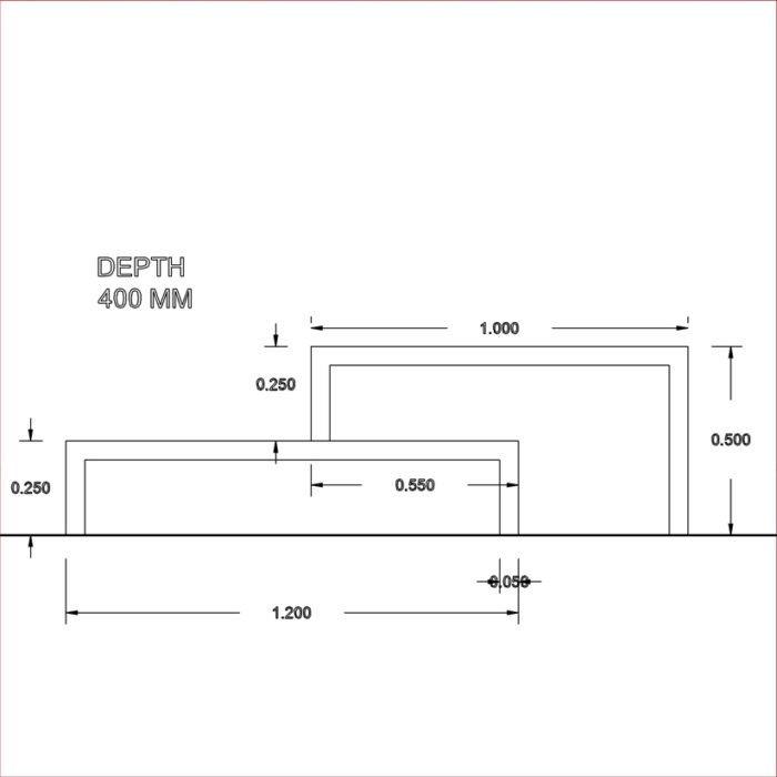 TV Table 165×50 cm – TB-TV-01 - Image 2