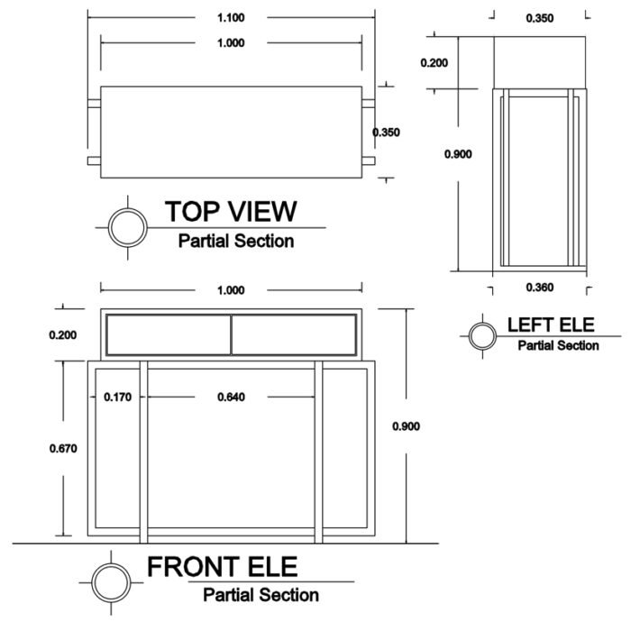 Console 110×90 – CS-SS-09 - Image 2