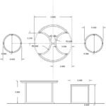 Stainless Steel Tables with Natural Marble (Set of 3) – TB-SS-01 - Image 2