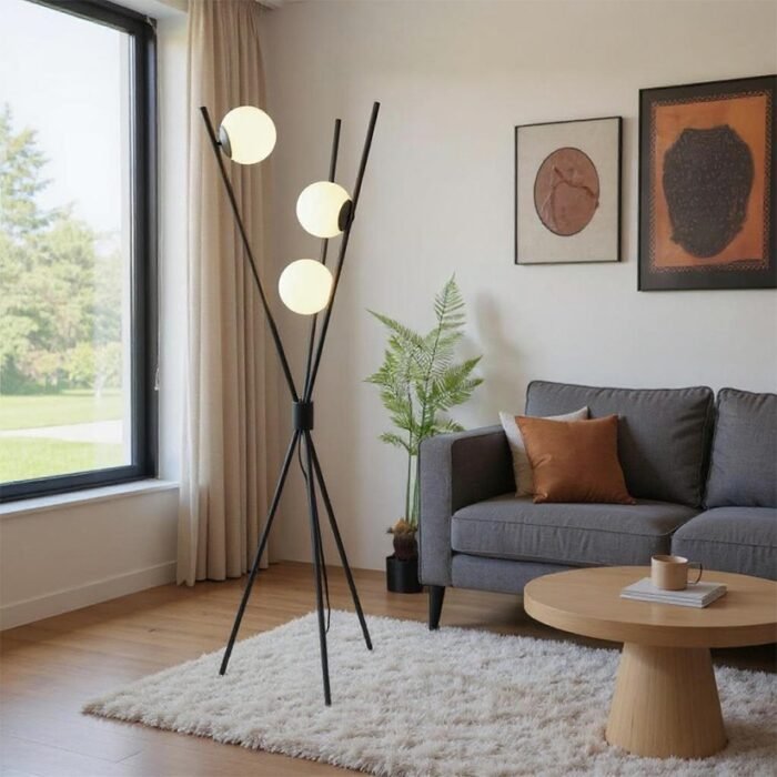 Metal Floor Lamp – LMP-FL-04 - Image 1