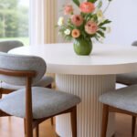 Modern Round Dining Set DNT-RD-M5-01 - Image 2