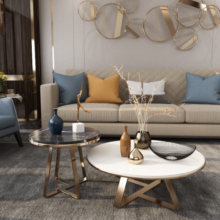 Set of Round Tables – TB-SS-09 - Image 1