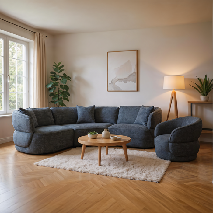 Modern Corner Sofa – SCT-LVR-03 - Image 1