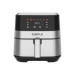 Air Fryer, Oil-Free, 1700W, 6.5L, Digital Touch Screen, AFS1165 - Silver Black