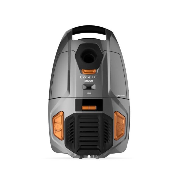 Vacuum Cleaner, 2000 Watt, 4.5 Liter, Castle, VC1520 - Grey - Image 1