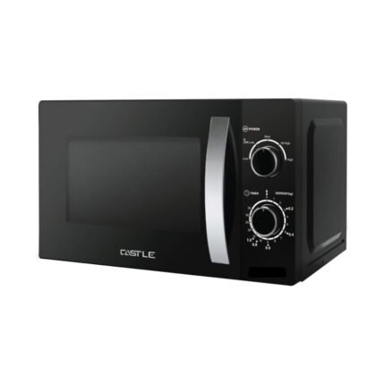 Microwave, 20 Liters, 700 Watts, MW7020 - Black Castle