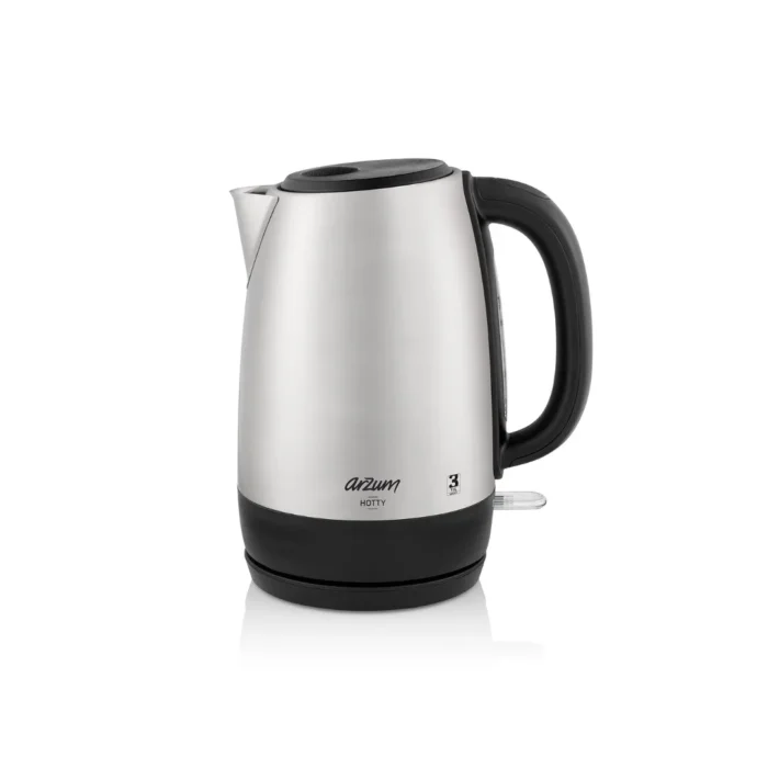 ⁦Arzum Stainless Steel Kettle 1.7L⁩ - الصورة ⁦1⁩